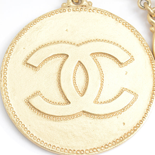 Top Quality Chanel Coco Coin Brooch Gold