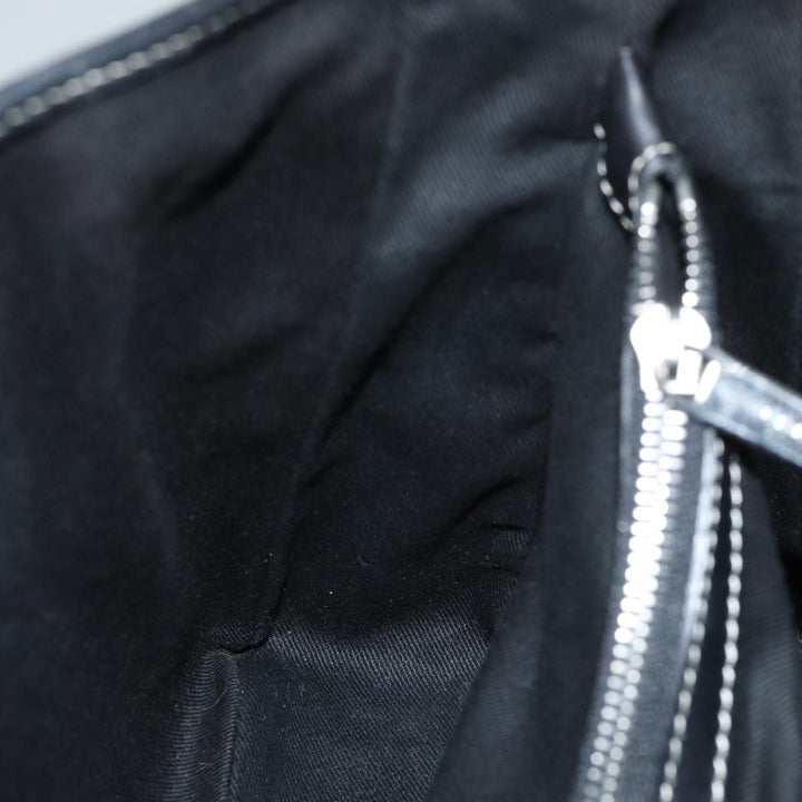 Celine Macadam Canvas Hand Bag Gray Auth 72403