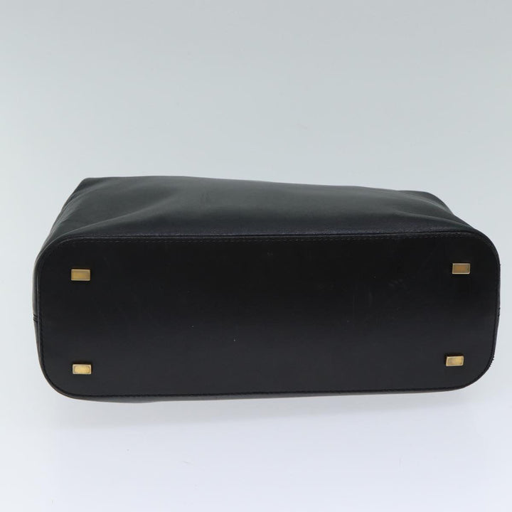 Top Quality Celine Hand Bag Leather Black Auth 72409