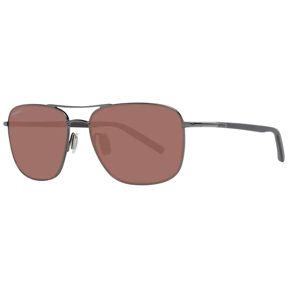 Serengeti Gray Men Men's Sunglasses