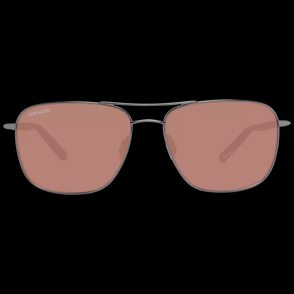 Serengeti Gray Men Men's Sunglasses