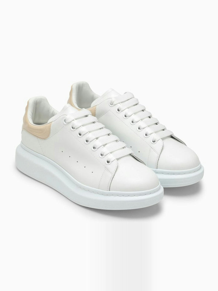 WHITE AND OYSTER OVERSIZED SNEAKERS