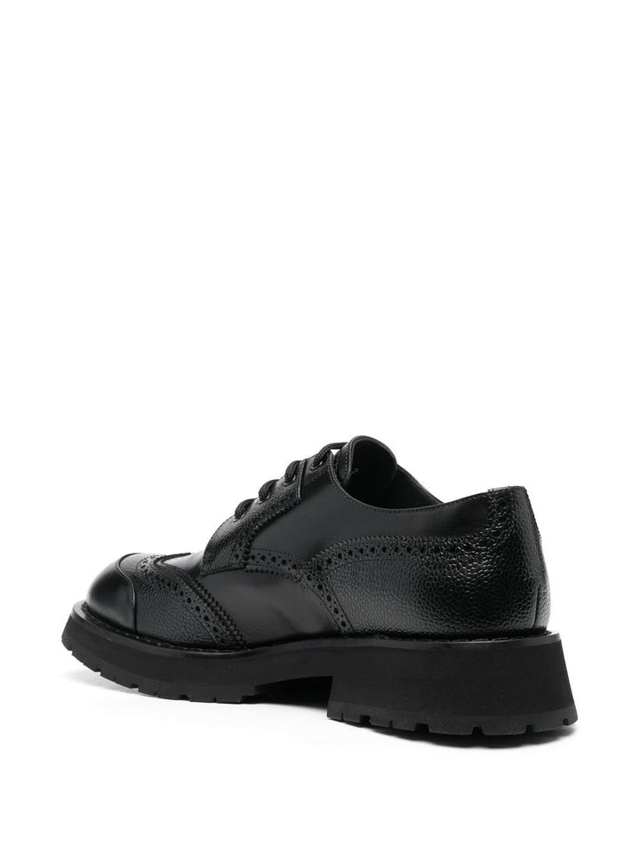 LEATHER DERBY SHOES