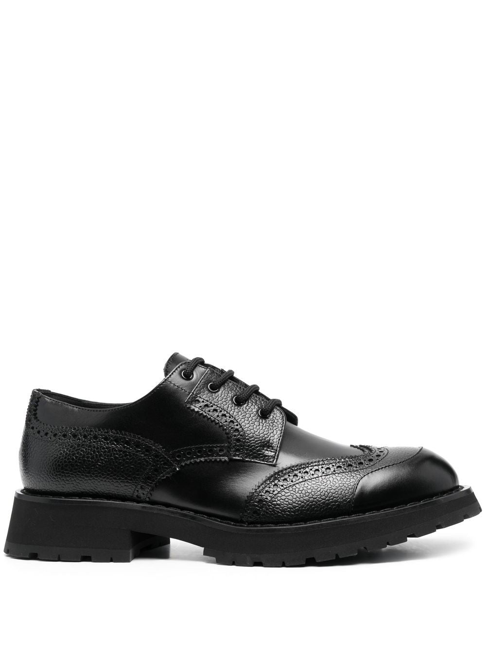 LEATHER DERBY SHOES