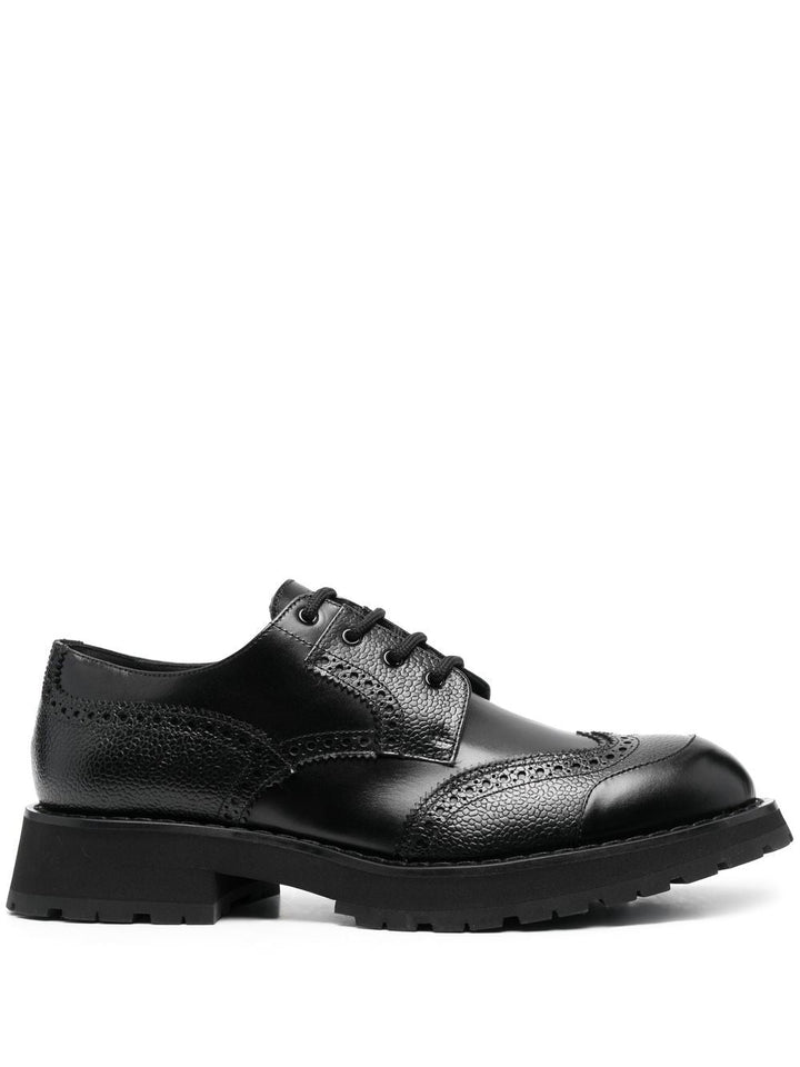 LEATHER DERBY SHOES