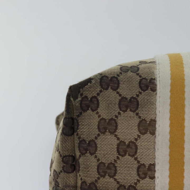 BURBERRY Top Quality Celine Gucci GG Canvas Shoulder Bag Leather 3Set Beige Black Auth 72897