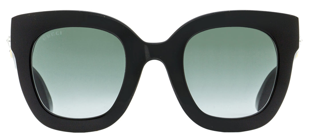 Gucci Women's Crystal Star Sunglasses GG0208S 001 Black 49mm