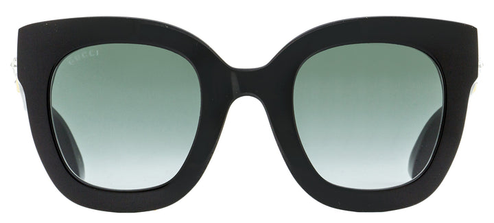 Gucci Women's Crystal Star Sunglasses GG0208S 001 Black 49mm