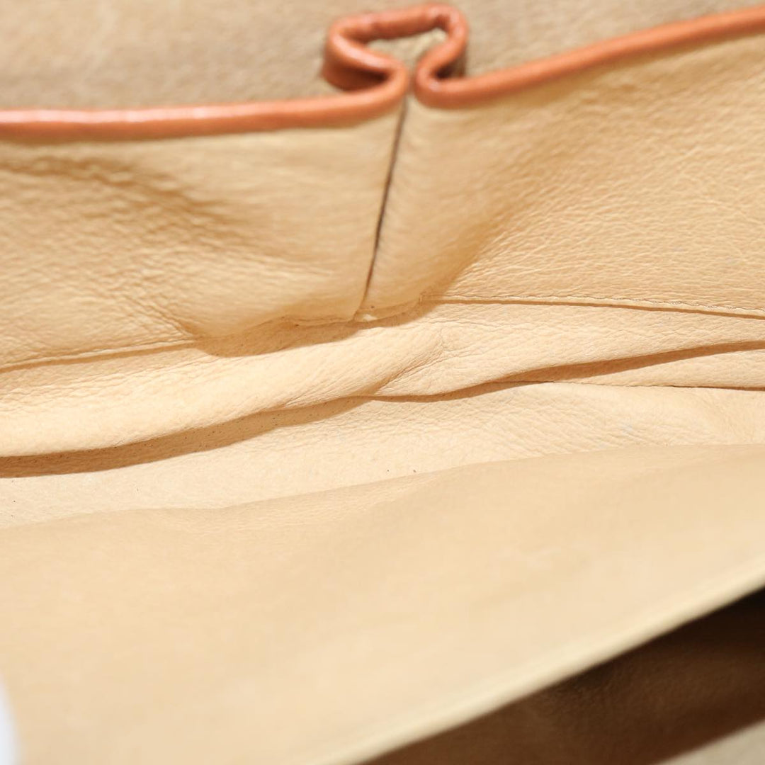 Celine Macadam Canvas Shoulder Bag Beige  73027