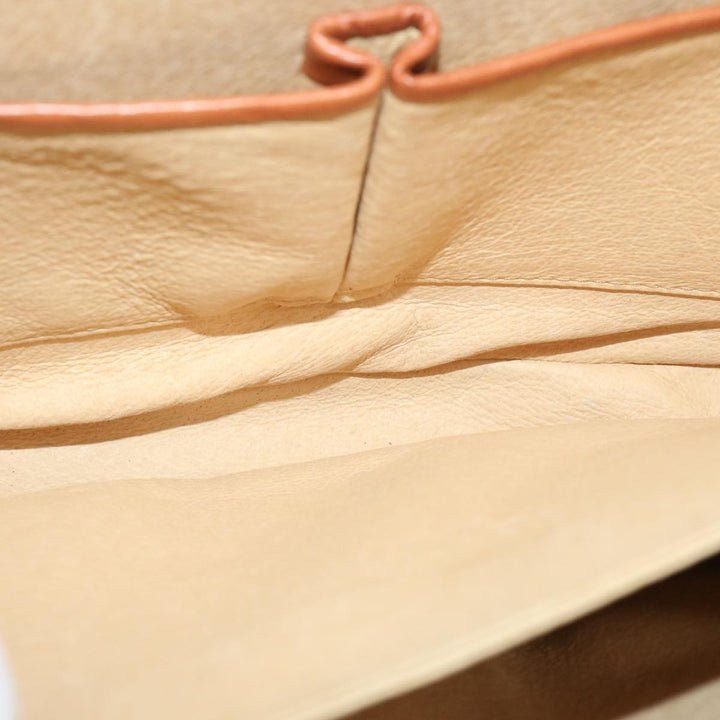 Celine Macadam Canvas Shoulder Bag Beige  73027