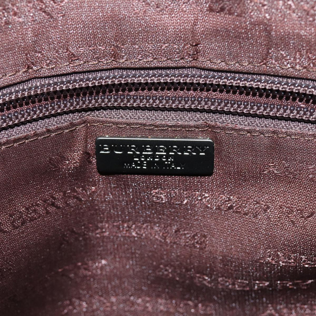 Burberry Nova Check Tote Bag Nylon Blue Auth 73344