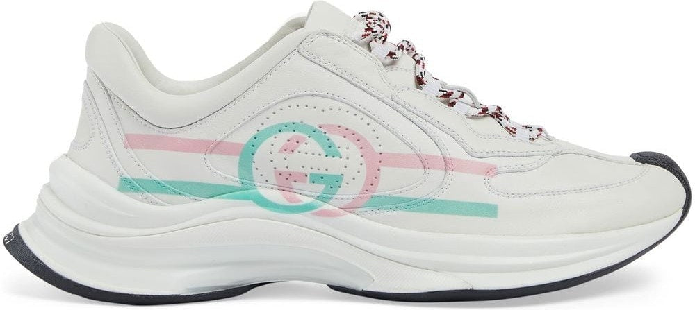LEATHER GUCCI RUN SNEAKERS