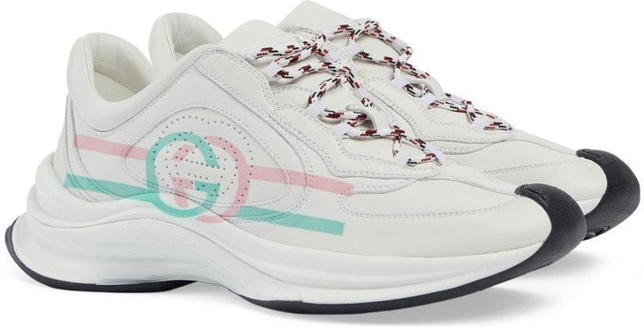 LEATHER GUCCI RUN SNEAKERS
