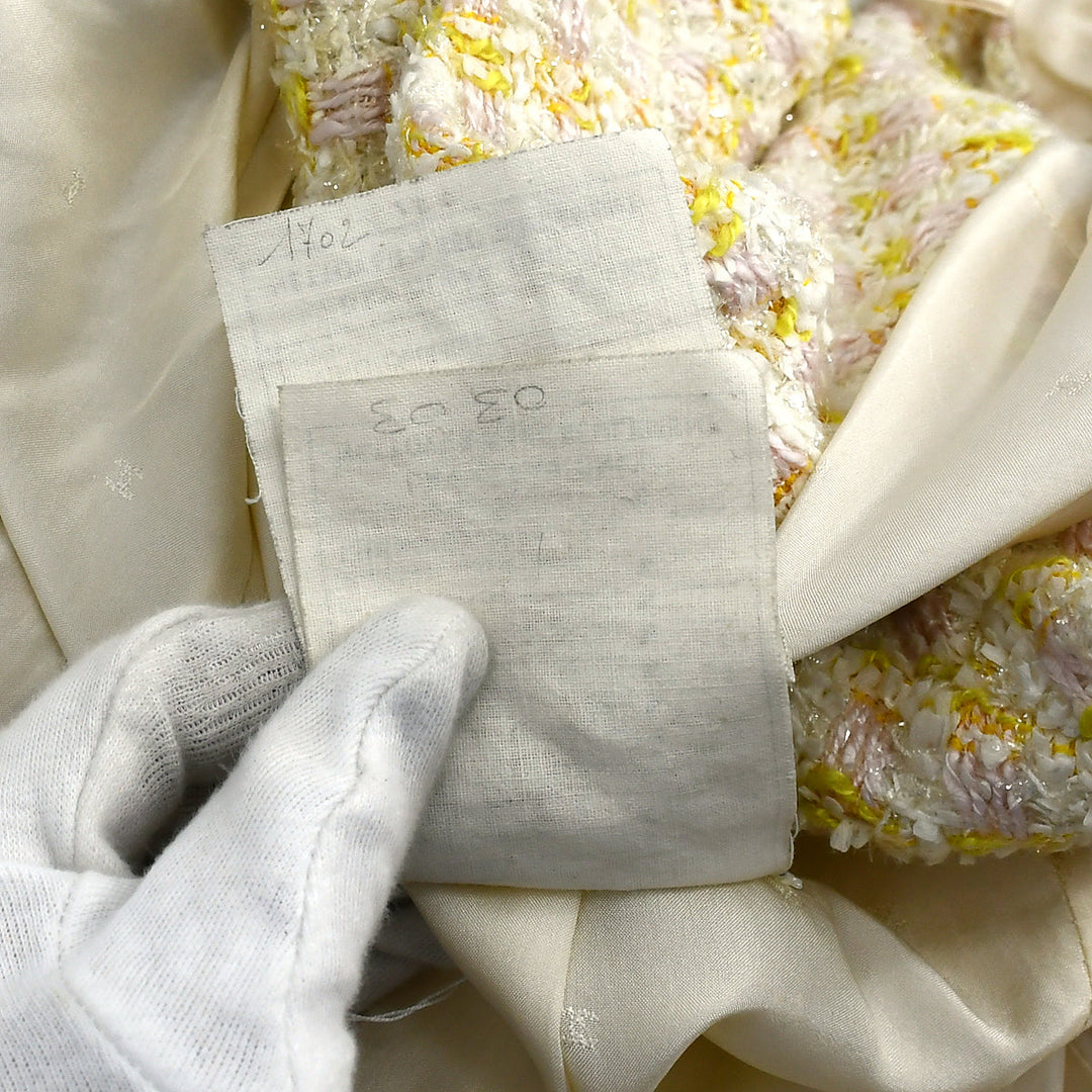Top Quality Chanel Setup Suit Jacket Skirt Yellow 28 #42