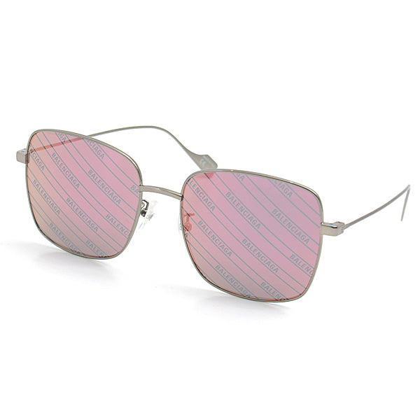 Top Quality Balenciaga Metal Square Sunglasses Brown