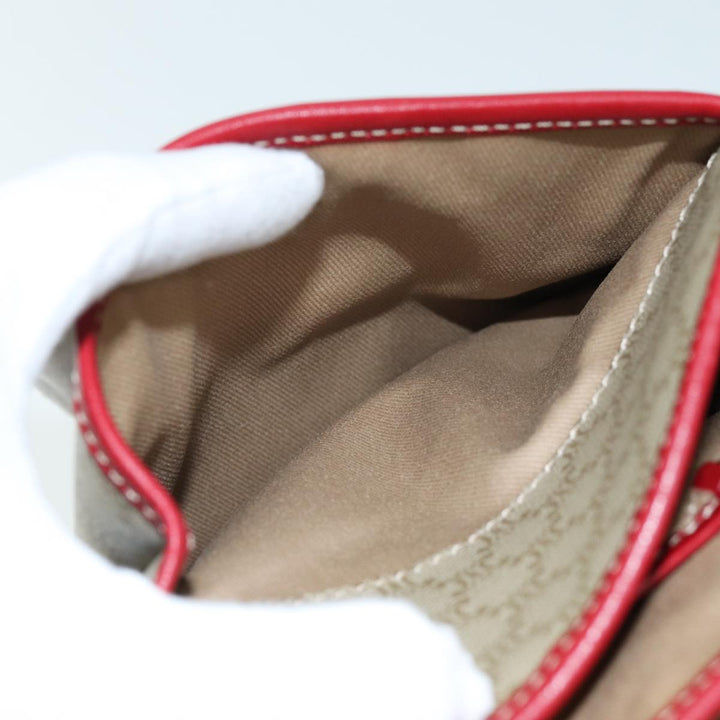 Celine Macadam Canvas Shoulder Bag Beige  73585