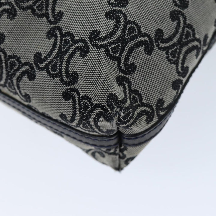 Celine Triomphe Canvas Shoulder Bag Gray  73617