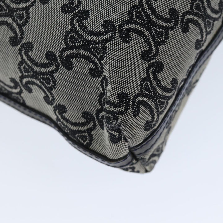 Celine Triomphe Canvas Shoulder Bag Gray  73617