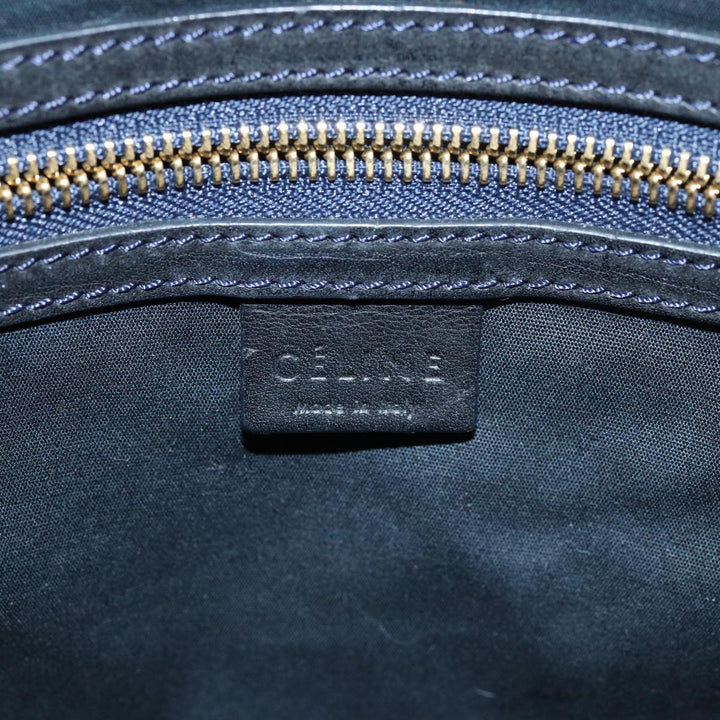 Celine Triomphe Canvas Shoulder Bag Gray  73617