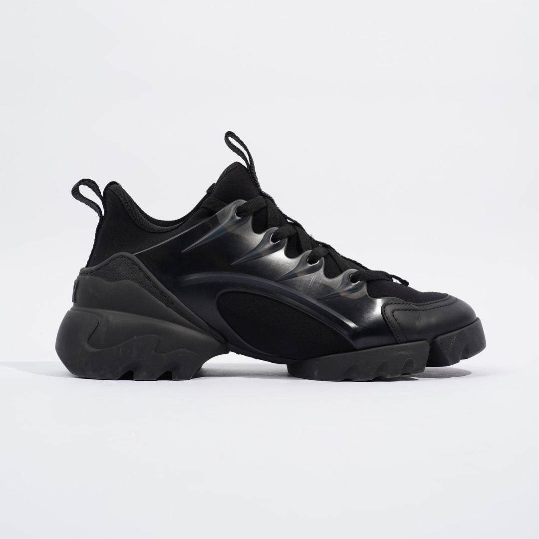 Christian Dior D-Connect Black Fabric EU 36.5 UK 3.5