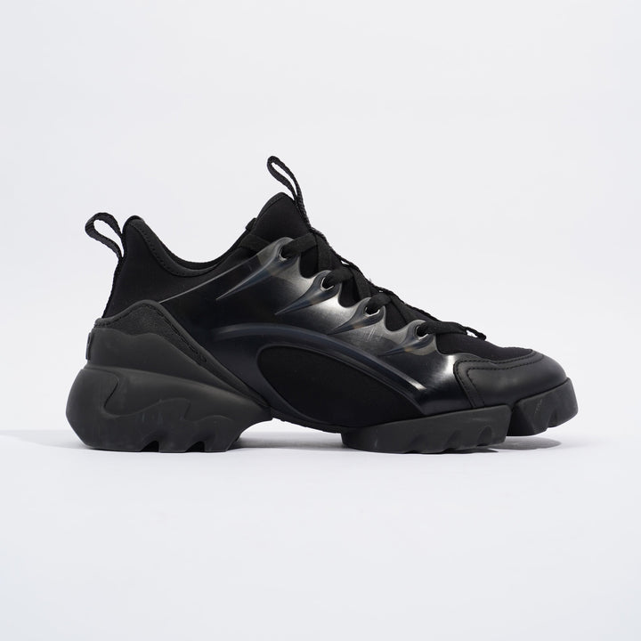 Christian Dior D-Connect Black Fabric EU 36.5 UK 3.5