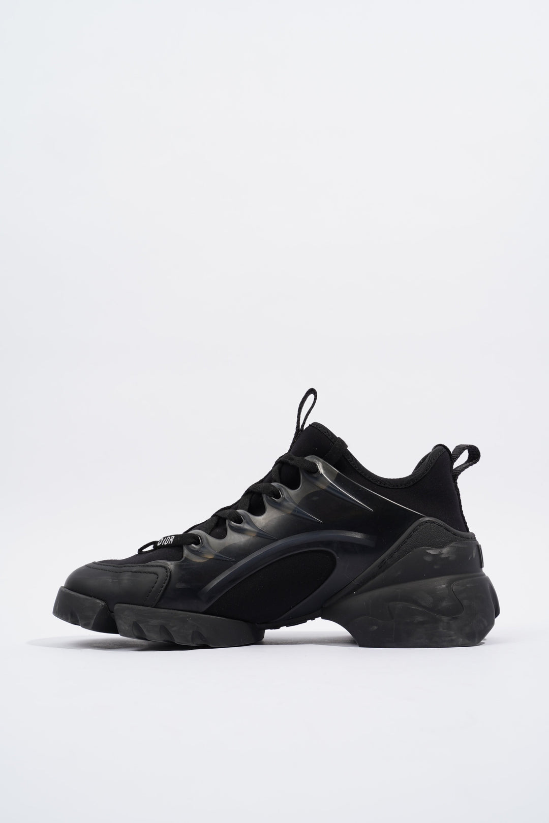 Christian Dior D-Connect Black Fabric EU 36.5 UK 3.5