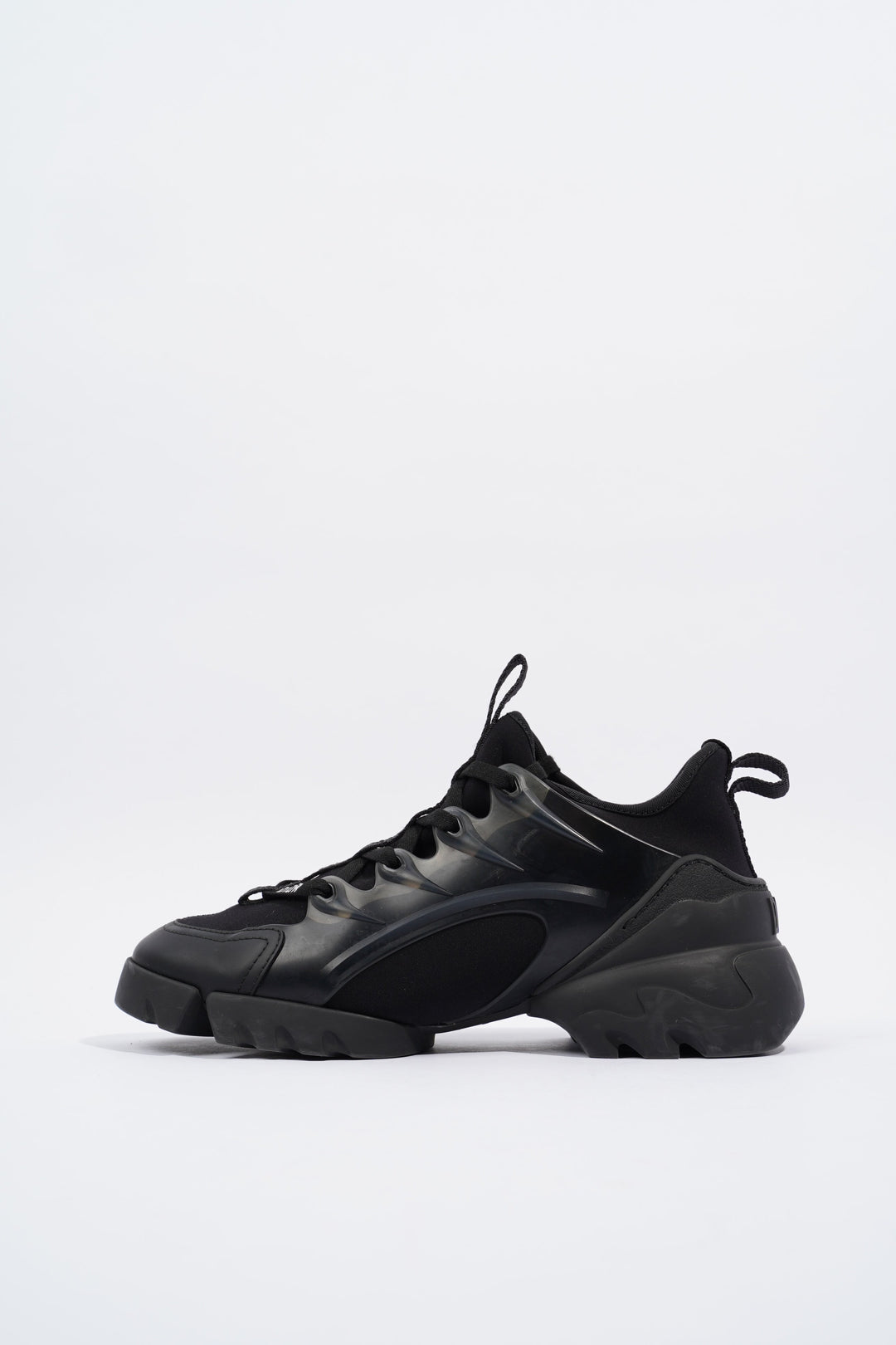 Christian Dior D-Connect Black Fabric EU 36.5 UK 3.5