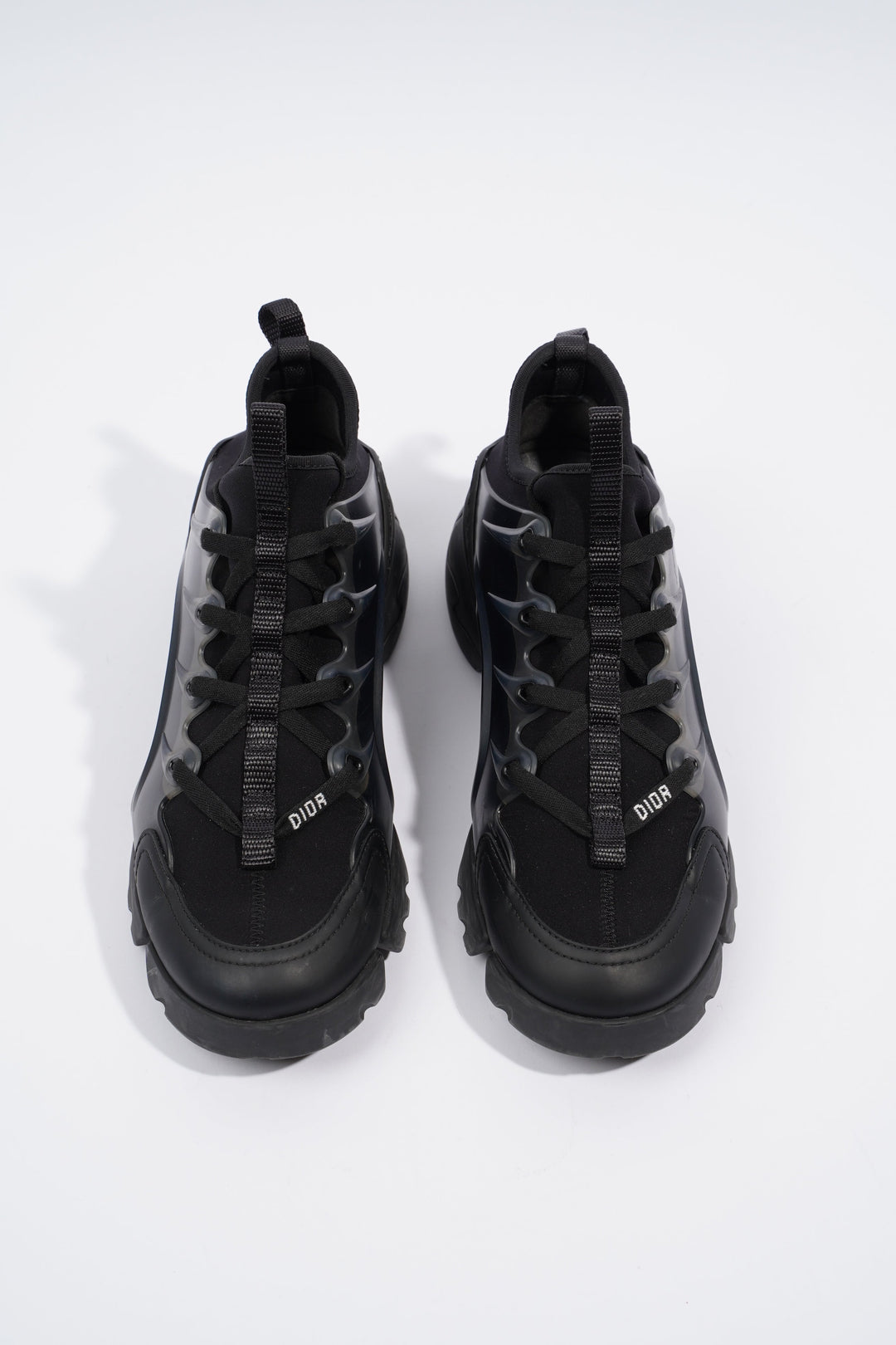 Christian Dior D-Connect Black Fabric EU 36.5 UK 3.5