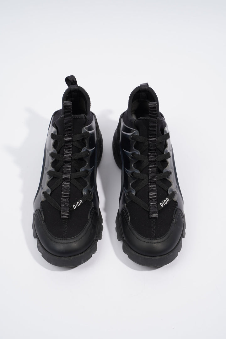 Christian Dior D-Connect Black Fabric EU 36.5 UK 3.5
