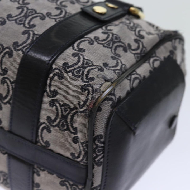 Celine Triomphe Canvas Hand Bag Gray Auth 73729