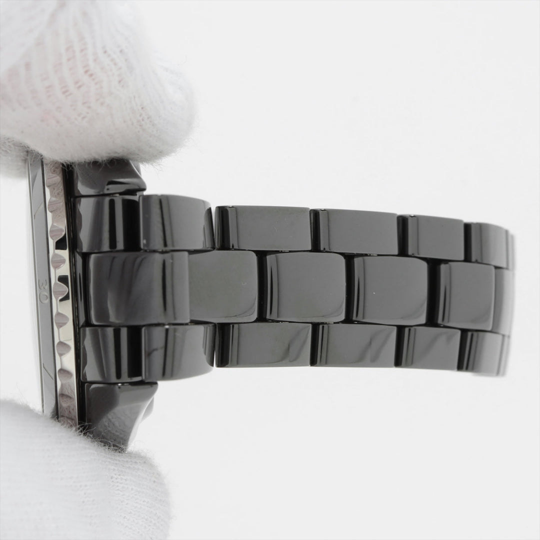 Top Quality Chanel J12 Rapunzel 38mm H7609 SSCE AT Black