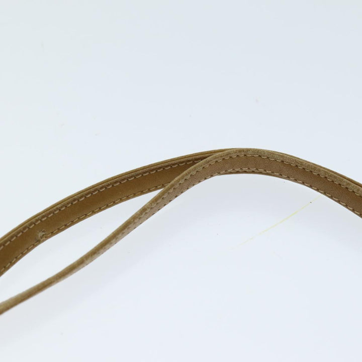 Top Quality Celine Macadam Canvas Shoulder Bag Beige Auth 73856