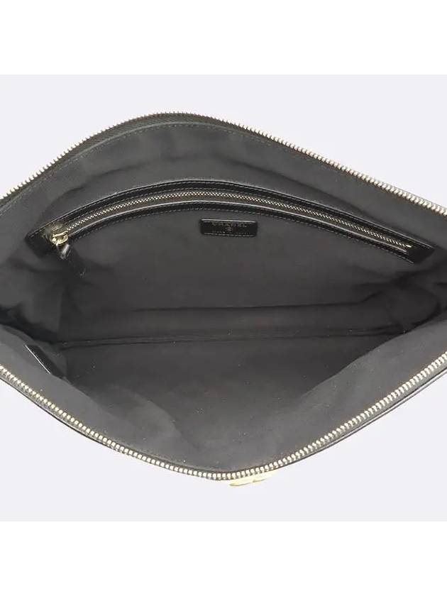 A84407 Black Color Caviar Skin Gold Metal Boy Large Clutch Chanel