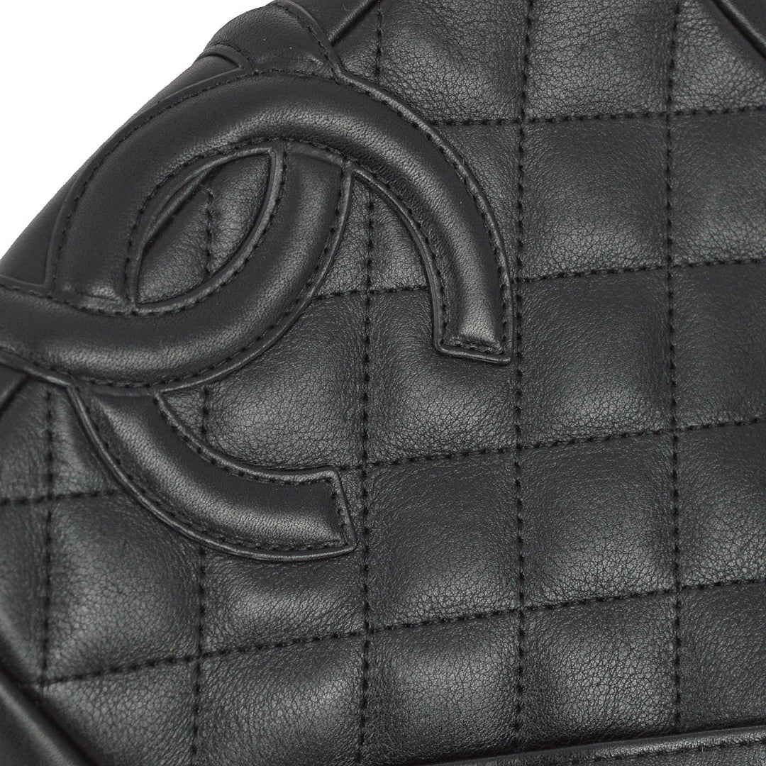 Top Quality Chanel 2004-2005 Calfskin Cambon Ligne Shoulder Bag