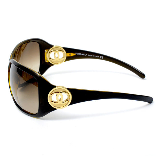 Top Quality Chanel Coco Mark Sunglasses Brown