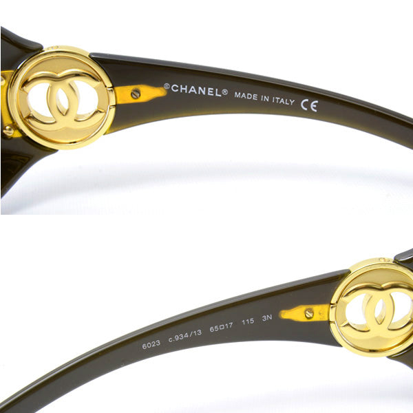 Top Quality Chanel Coco Mark Sunglasses Brown