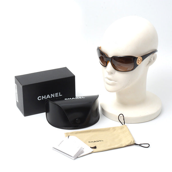 Top Quality Chanel Coco Mark Sunglasses Brown