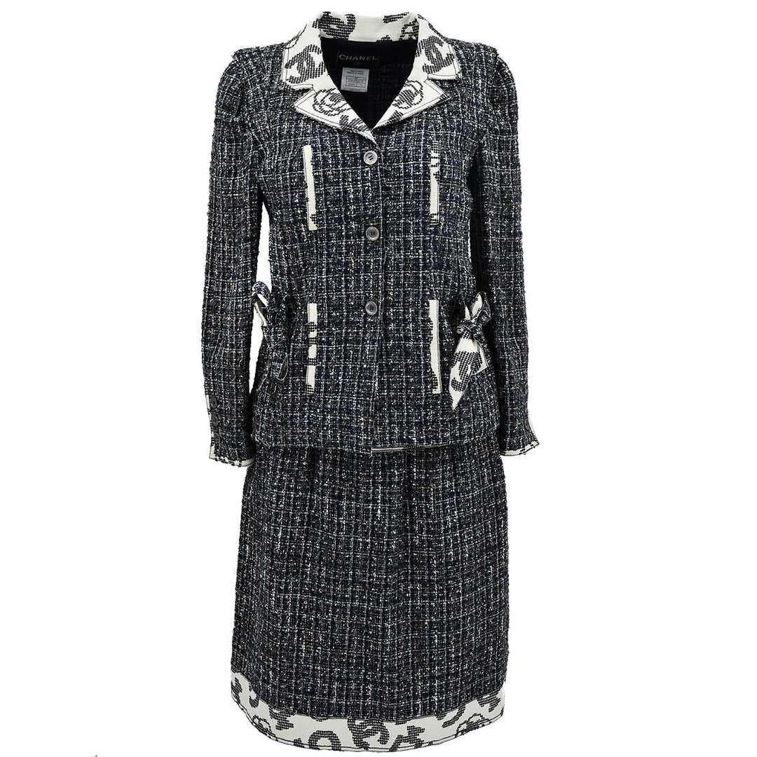 Top Quality Chanel single-breasted skirt suit #38