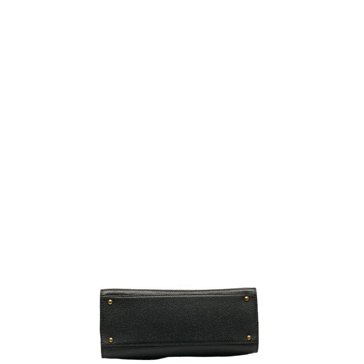 Top Quality Chanel Logo Handbags Handbags Black Leather  Chanel
