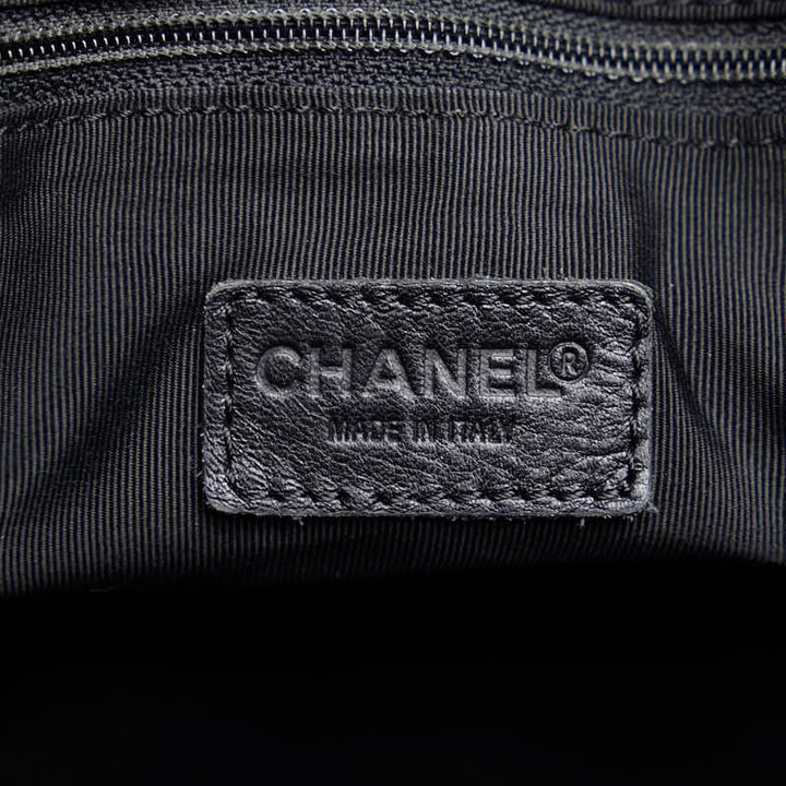 Top Quality Chanel Cocomark Wild tick Handbags Boston Bag Black Leather  Chanel