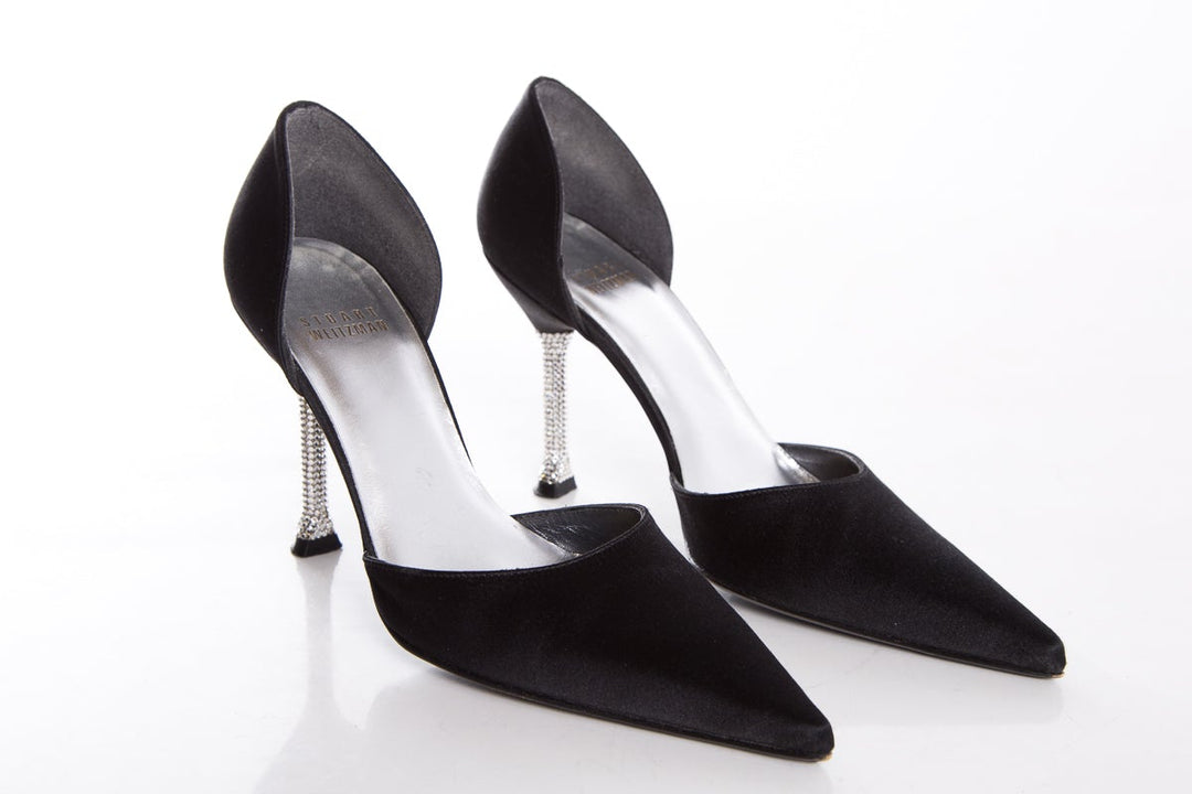 Stuart Weitzman Black Heels SZ 5.5