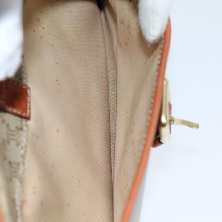 Celine Macadam Canvas Hand Bag Beige Auth 74188