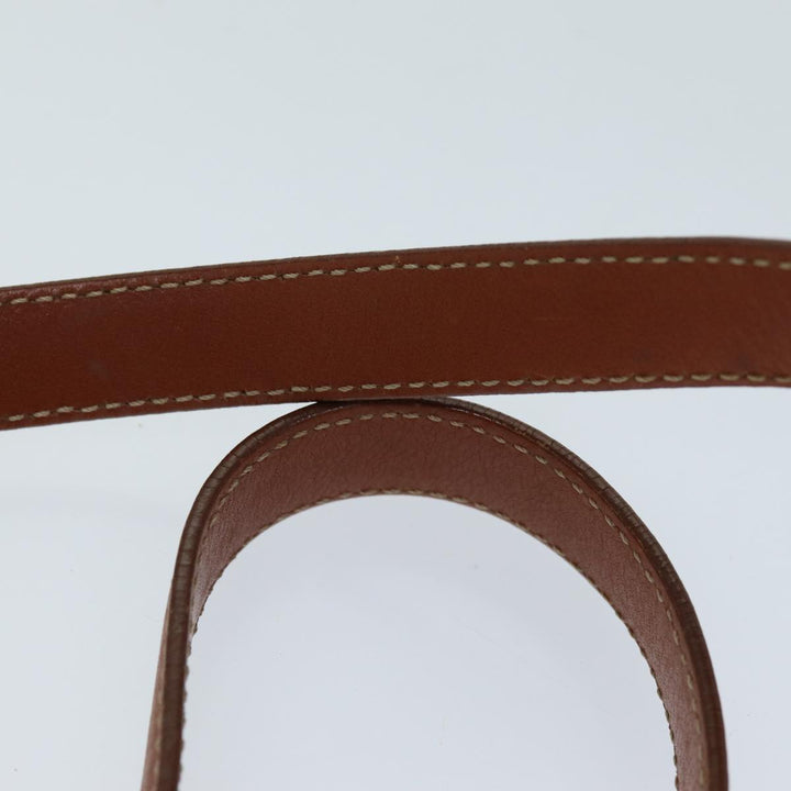 Celine Macadam Canvas Hand Bag Beige Auth 74188