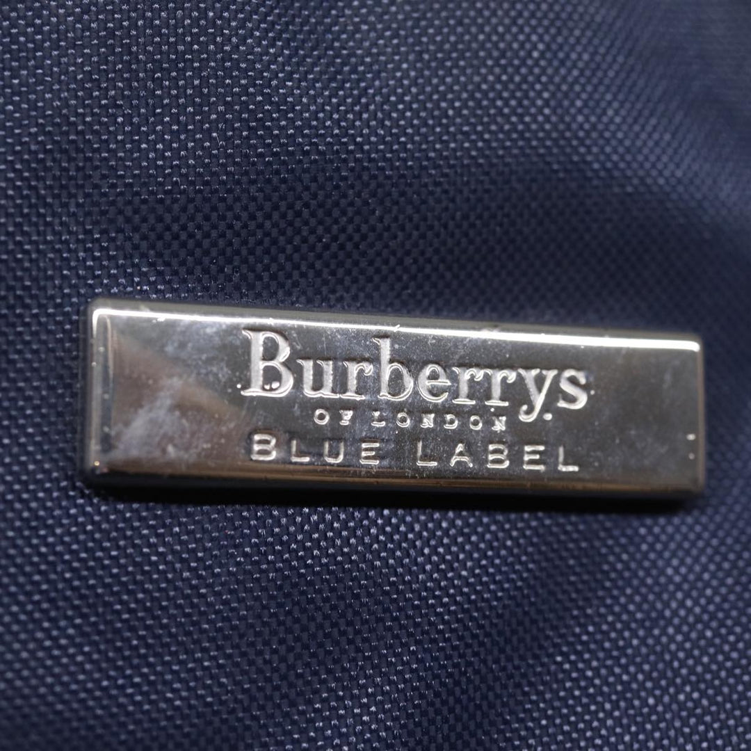BurberrySs Blue Label Tote Bag Nylon Navy Auth 74256