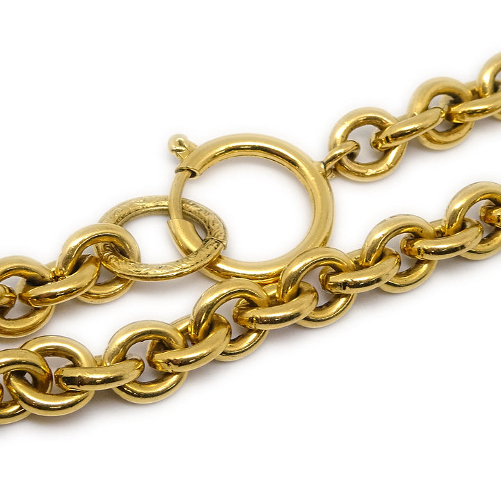 Top Quality Chanel Gold Chain Pendant Necklace 94P