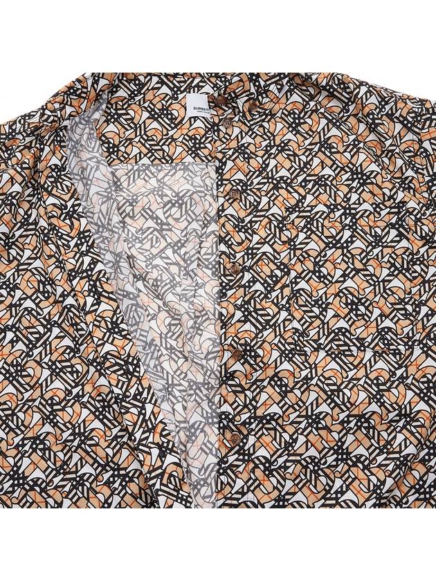 Burberry Monogram Logo Print Shirt