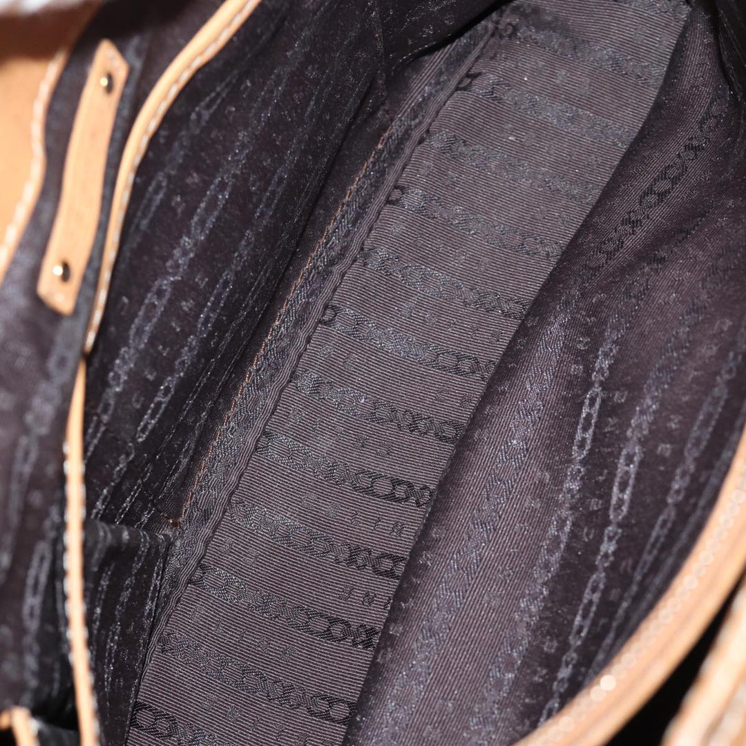 Celine Hand Bag Leather Brown Auth 74545