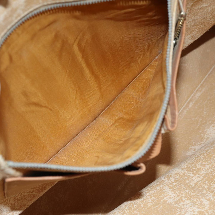 Celine Macadam Canvas Tote Bag PVC Brown Auth 74659