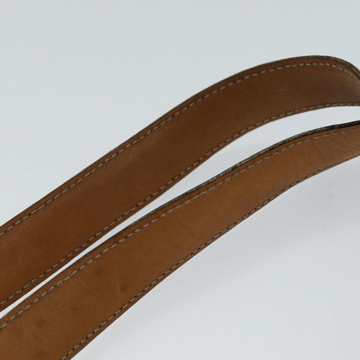 Celine Macadam Canvas Tote Bag PVC Brown Auth 74659