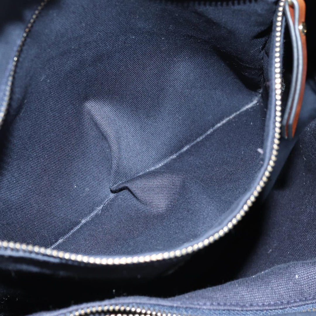 Chloe Tote Bag Canvas 2way Navy 74668